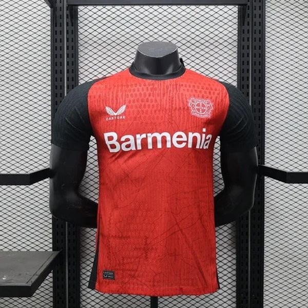 2024/25 Bayer Leverkusen Home Jersey Player Version #10 Wirtz Bundesliga