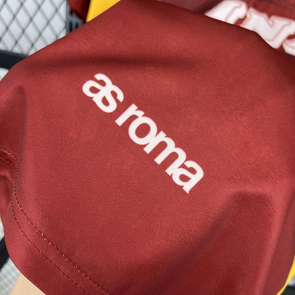 Retro AS Roma 1997-98 Home Jersey Short Sleeve #10 Totti