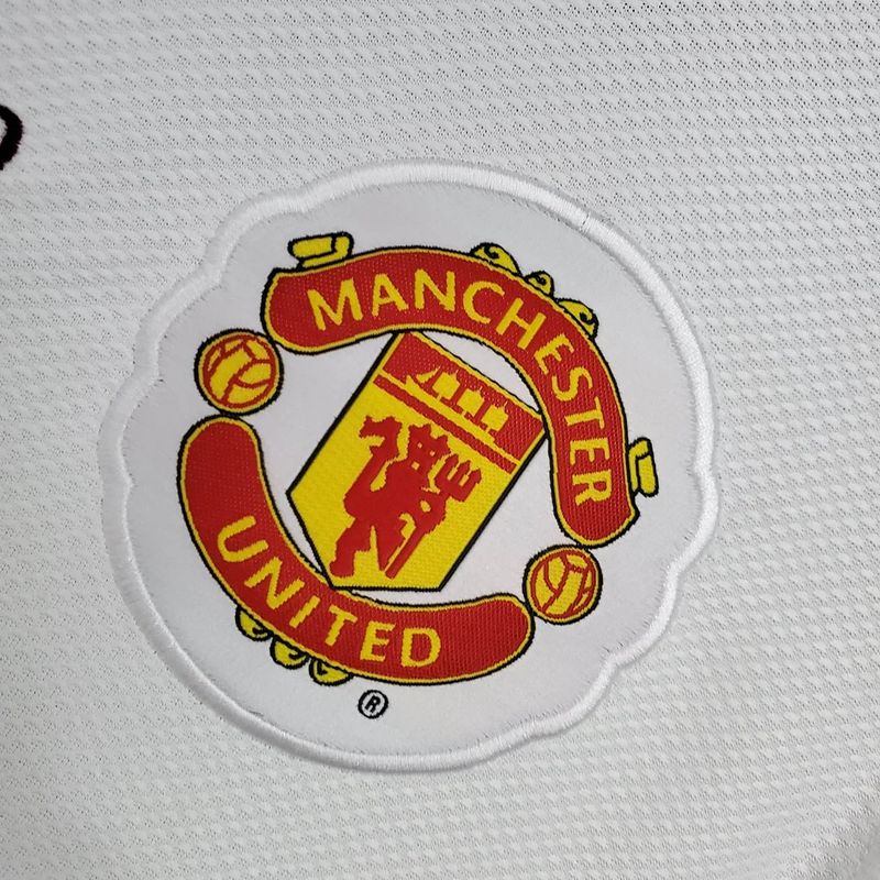Manchester United 2008-2009 Retro Away Short Sleeve Jersey #7 Ronaldo Personalized PL Patch Rare