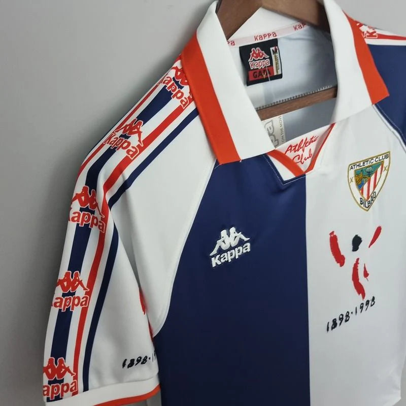 Retro Athletic Bilbao 1995-97 Away Jersey Short Sleeve