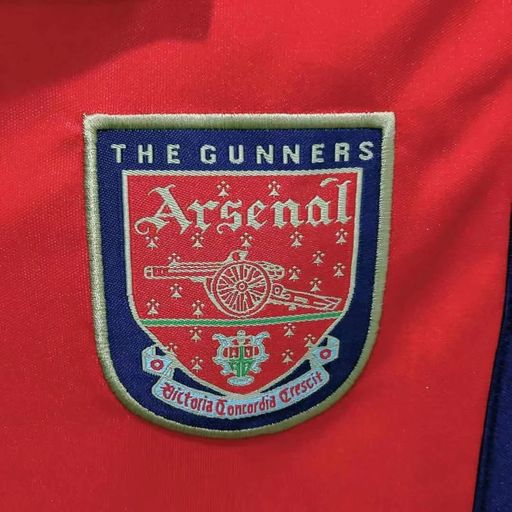 Arsenal FC 1997-1998 Retro Home Jersey | Nicolas Anelka #9 Men's Soccer Shirt - Short Sleeve Fan Edition with Premier League Patches
