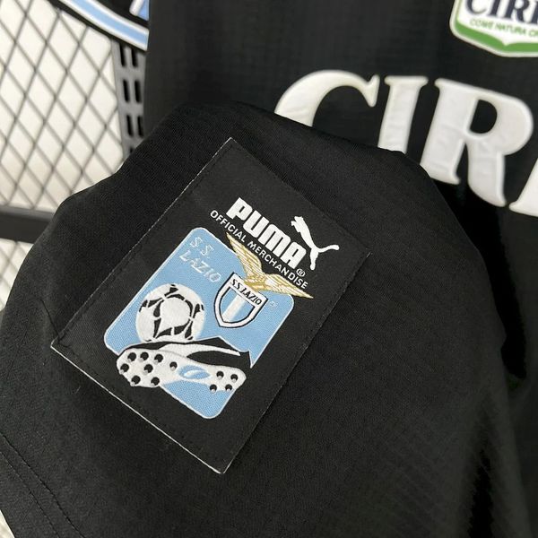 SS Lazio 1998-1999 Retro Away Short Sleeve Jersey #10 Mancini Serie A Patch Personalized Rare