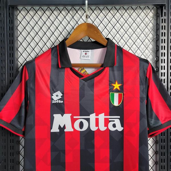Retro AC Milan 1993-94 Home Jersey Short Sleeve