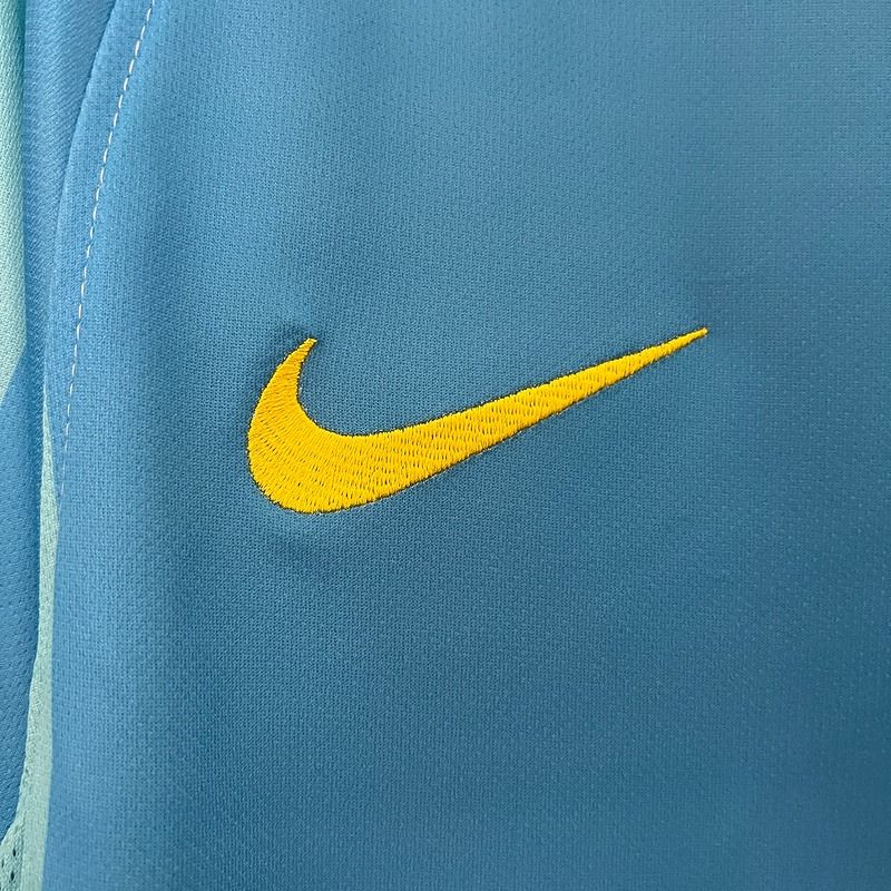 FC Barcelona 2007-08 Retro Blue Away Jersey | #14 Thierry Henry | La Liga