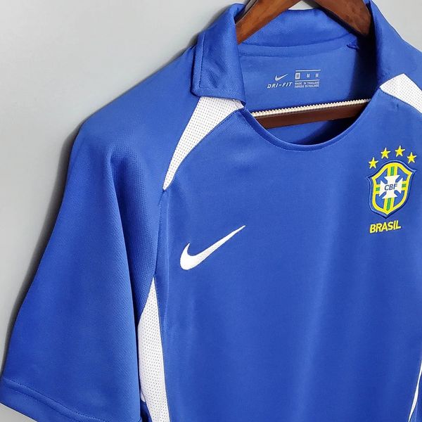 Brazil 2002 Retro Away Jersey