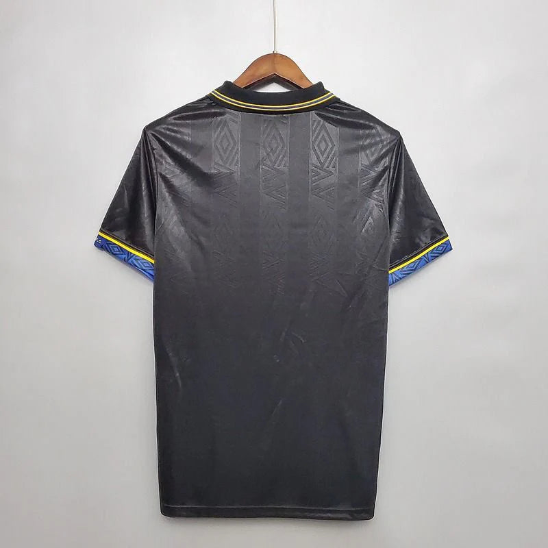Manchester United 1993-1994 Retro Away Short Sleeve Jersey Personalized Rare Cantona Double