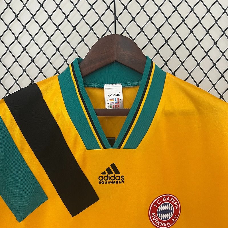 Bayern Munich 1993-1995 Retro Away Short Sleeve Jersey Personalized Rare Collector Klinsmann Matthaus