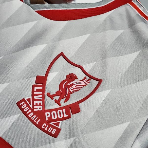 1989-1991 Liverpool Retro White Short Sleeve Jersey Classic Kit