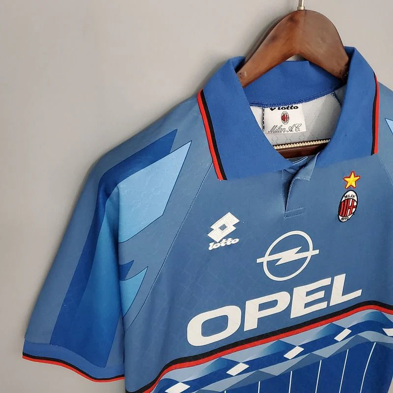 Retro AC Milan 1995-96 Third Away Jersey #9 Weah