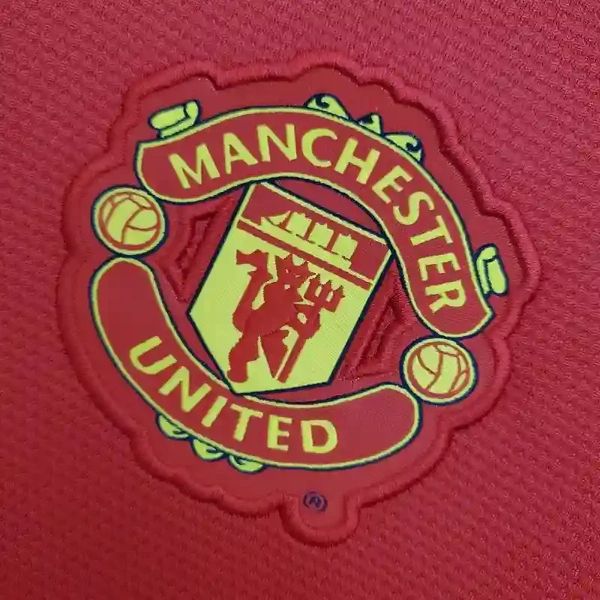 Manchester United 2013-2014 Retro Home Short Sleeve Jersey Personalized PL UCL Patch Rare