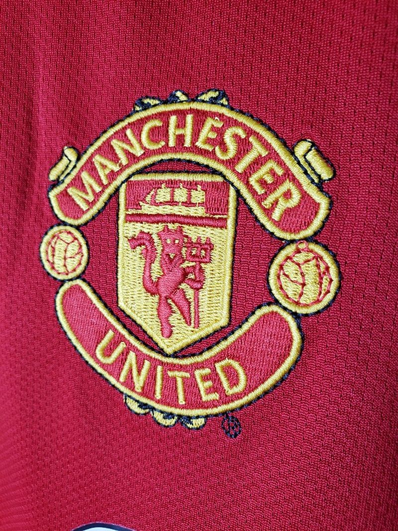 Manchester United 2005-2006 Retro Long Sleeve Jersey #7 Ronaldo Personalized PL UCL Rare