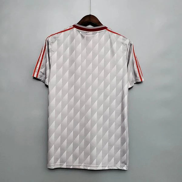 1989-1991 Liverpool Retro White Short Sleeve Jersey Classic Kit