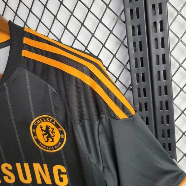 Chelsea FC 2010-2011 Retro Away Short Sleeve Jersey #11 Drogba Personalized PL Patch
