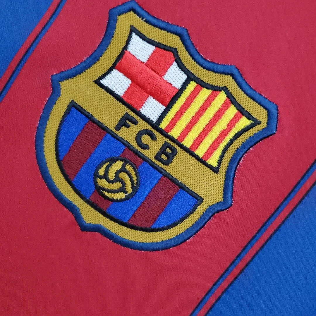 FC Barcelona 2003-04 Retro Home Jersey | #10 Ronaldinho | La Liga