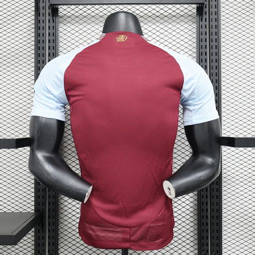 Aston Villa 2024-25 Home Jersey – Player Version | Short Sleeve | S–2XL