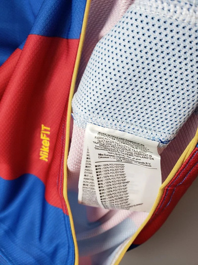 FC Barcelona 2007-08 Retro Home Jersey | #19 Lionel Messi | La Liga