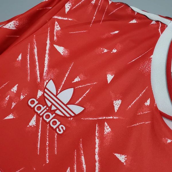 1989-1991 Liverpool Retro Red Home Short Sleeve Jersey Classic Kit