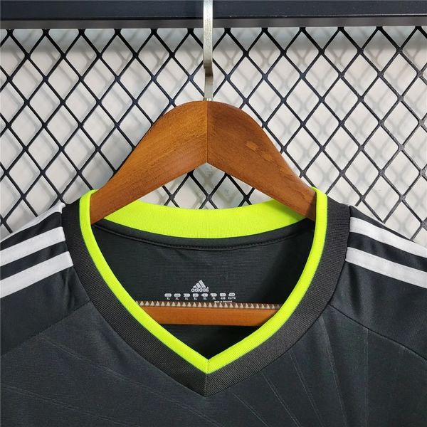 2010/11 Real Madrid Retro Away Black Jersey #23 Ozil UCL Personalized