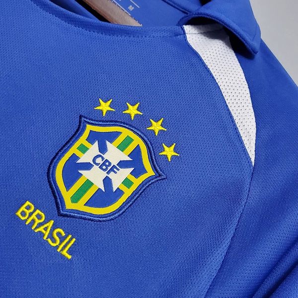 Brazil 2002 Retro Away Jersey
