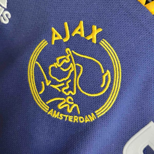 Retro Ajax 2000-01 Away Jersey Short Sleeve #9 Ibrahimovic