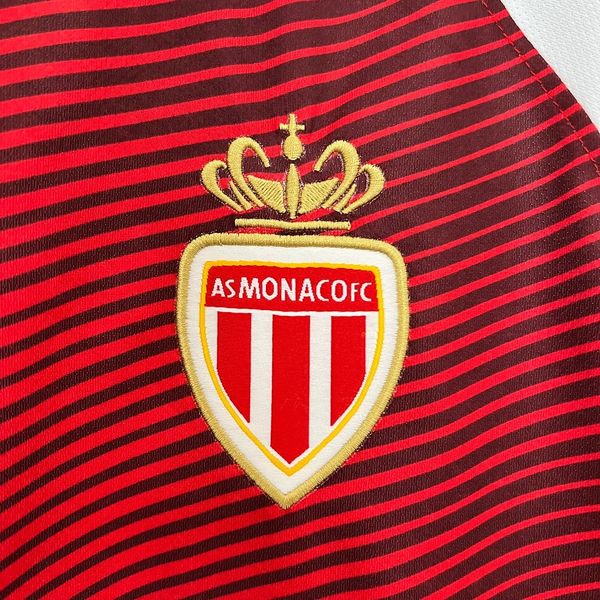 Retro AS Monaco 2016-17 Home Jersey #9 Falcao Ligue 1