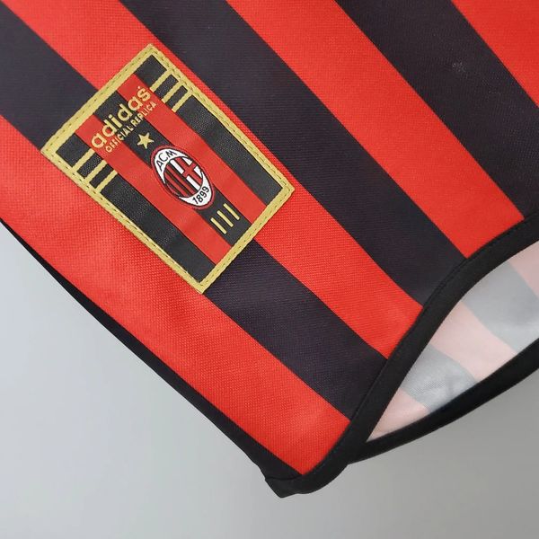 Retro AC Milan 1999-00 Home Jersey Short Sleeve