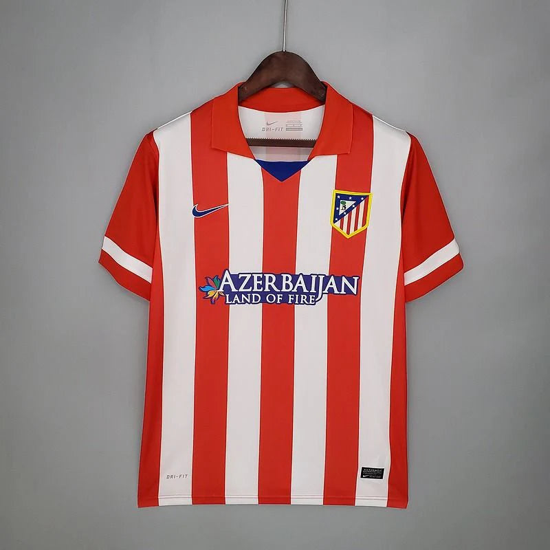 Atlético Madrid 2013-14 Retro Home Jersey – Arda Turan 10 | Short Sleeve | S–2XL