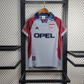 Bayern Munich 1998-1999 Retro Away Short Sleeve Jersey Personalized Rare Collector Elber Effenberg Kahn