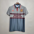 Manchester United 1995-1996 Retro Away Short Sleeve Jersey Personalized Rare Cantona Return Double