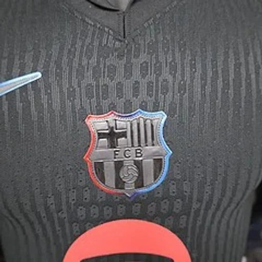 FC Barcelona 2024-25 Black Professional Jersey | Custom Name & Number | La Liga & UCL