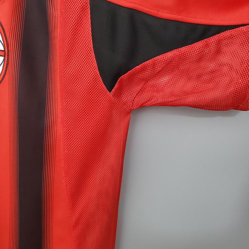 Retro AC Milan 2004-05 Home Jersey Short Sleeve #7 Shevchenko