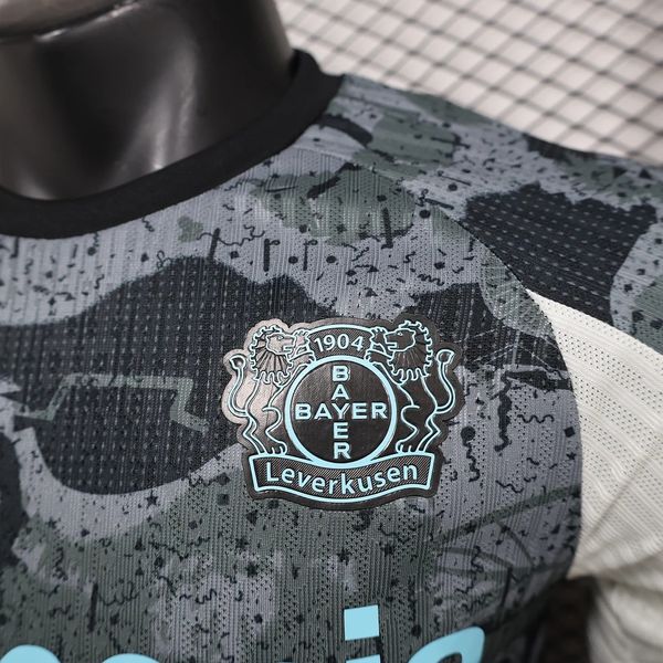 2024/25 Bayer Leverkusen Third Jersey Player Version #34 Xhaka Bundesliga