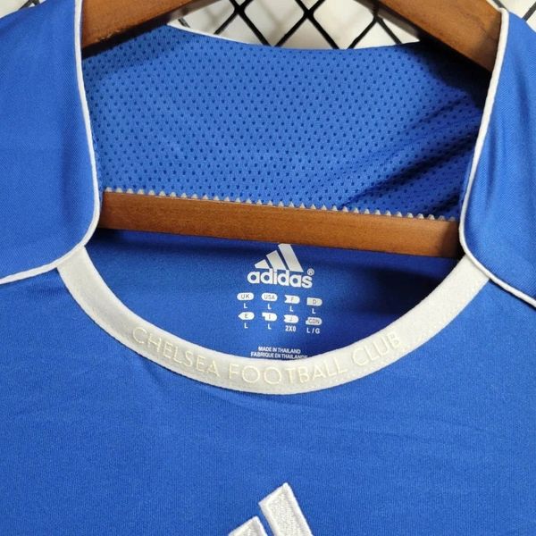 Chelsea FC 2006-2007 Retro Home Short Sleeve Jersey #39 Anelka Personalized PL Patch Rare
