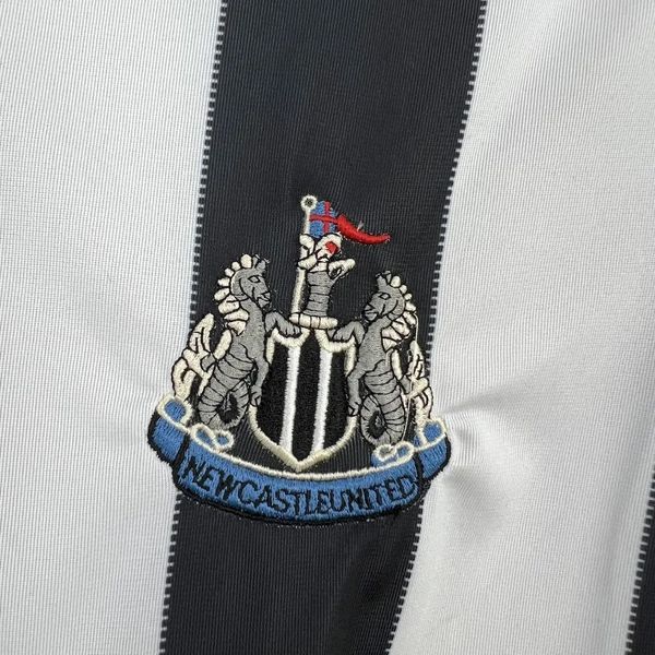 Newcastle United 1999-2000 Retro Home Short Sleeve Jersey Premier League Patch Personalized Rare