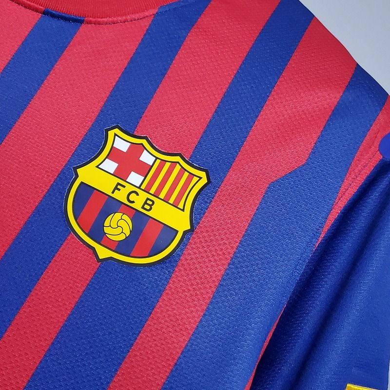 FC Barcelona 2011-12 Retro Home Jersey | #10 Lionel Messi | La Liga