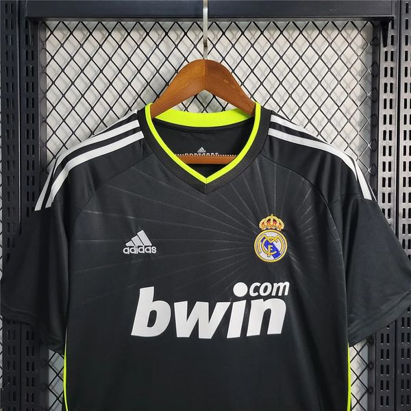 2010/11 Real Madrid Retro Away Black Jersey #23 Ozil UCL Personalized