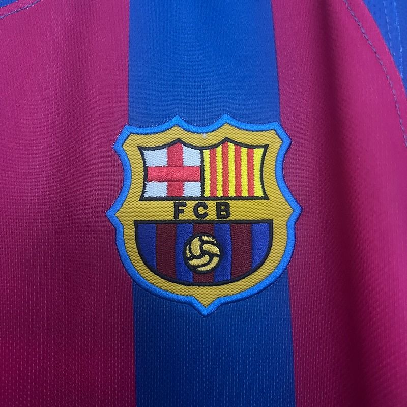 FC Barcelona 2005-06 Retro Home Jersey | #9 Samuel Eto'o | La Liga