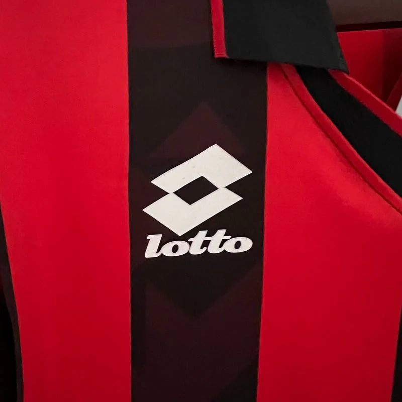 Retro AC Milan 1988-89 Home Jersey Short Sleeve #9 Van Basten