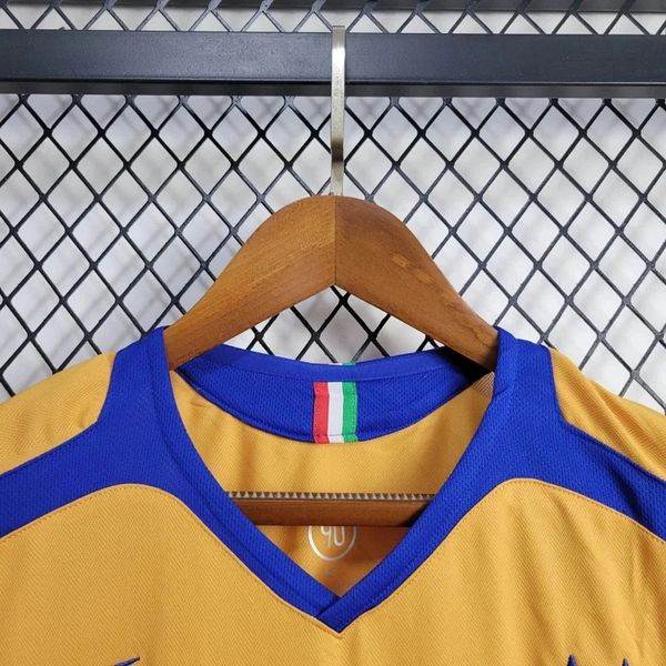 Juventus 2005-2006 Retro Third Short Sleeve Jersey #4 Personalized UCL Patch Rare Collector