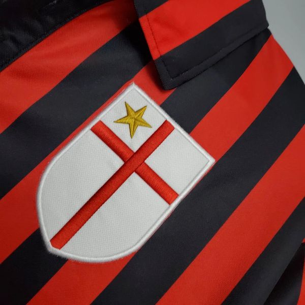 Retro AC Milan 1999-00 Home Jersey Short Sleeve