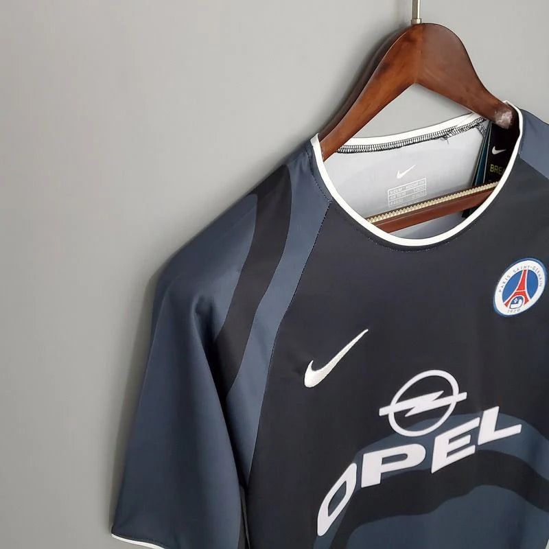 PSG 2001-2002 Retro Third Away Short Sleeve Jersey #21 Ronaldinho Personalized Rare