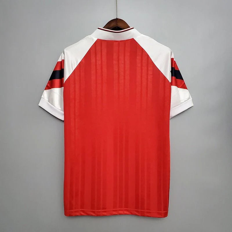 Arsenal FC 1992-1994 Retro Home Jersey | Custom Name & Number Men's Soccer Shirt - Short Sleeve Adidas Equipment Edition
