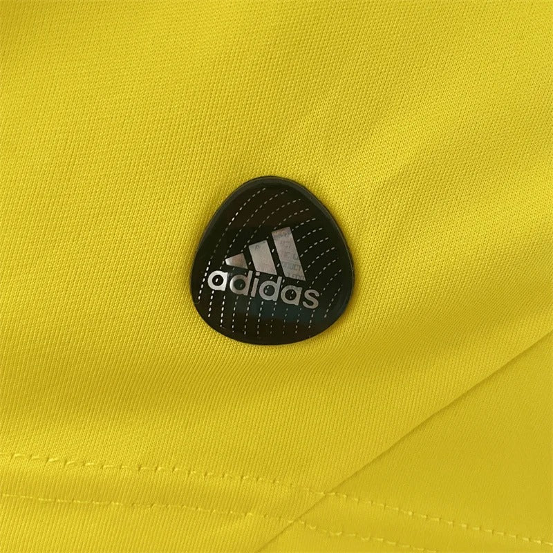 2011/12 Real Madrid Retro Goalkeeper Yellow Jersey #1 Casillas La Liga Patch