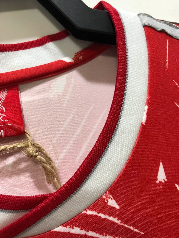 1989-1991 Liverpool Retro Red Home Long Sleeve Jersey Classic Kit