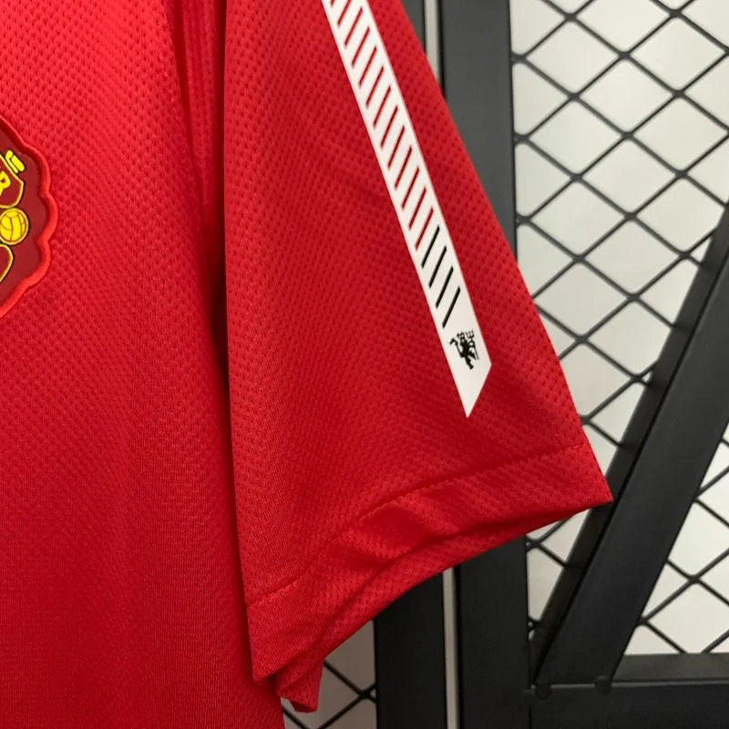 Manchester United 2010-2011 Retro Home Short Sleeve Jersey #3 Evra Personalized PL Rare
