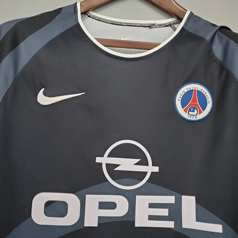 PSG 2001-2002 Retro Third Away Short Sleeve Jersey #21 Ronaldinho Personalized Rare