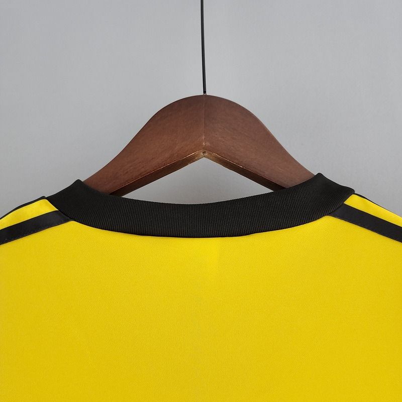 Borussia Dortmund 1989 Retro Yellow Home Short Sleeve Jersey Personalized Rare Collector