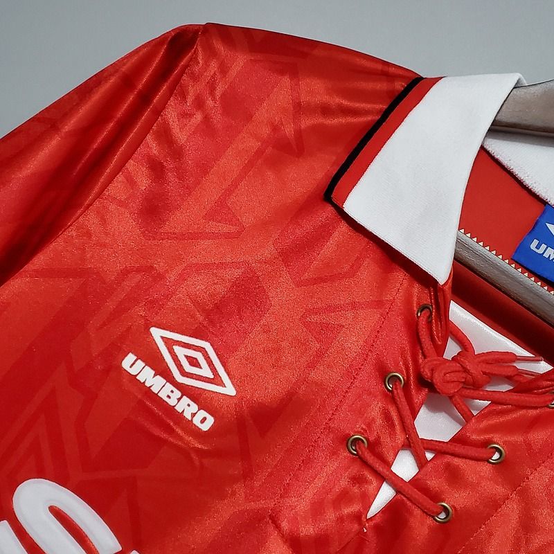 Manchester United 1992-1994 Retro Home Jersey Personalized Rare Collector