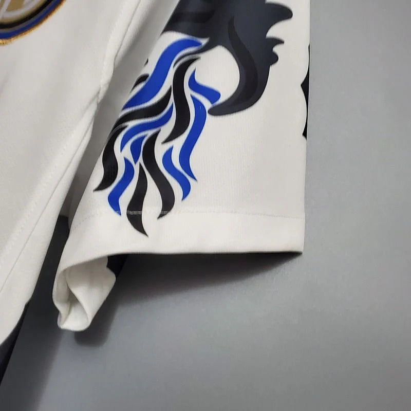 Inter Milan 2009-2010 Retro Away Short Sleeve Jersey Serie A UCL Patch Personalized Rare Treble Mourinho
