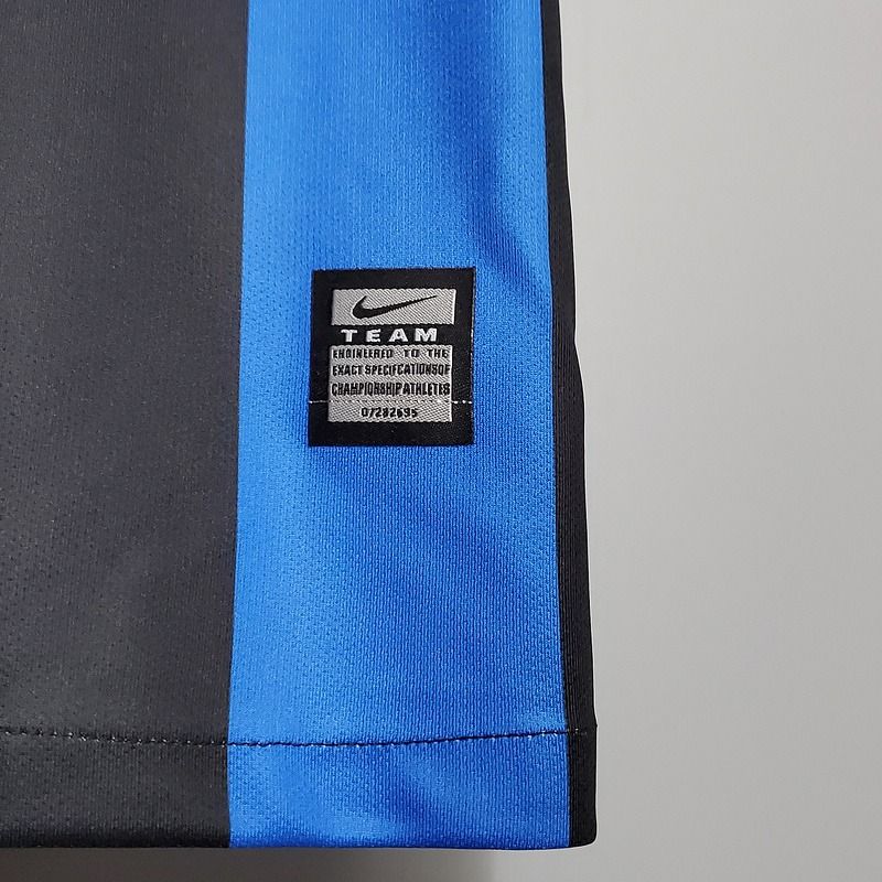 Inter Milan 2009-2010 Retro UCL Final Home Short Sleeve Jersey #9 Eto'o Personalized Rare